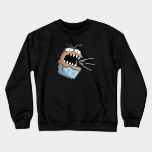 Angry Cute Muffin Crewneck Sweatshirt